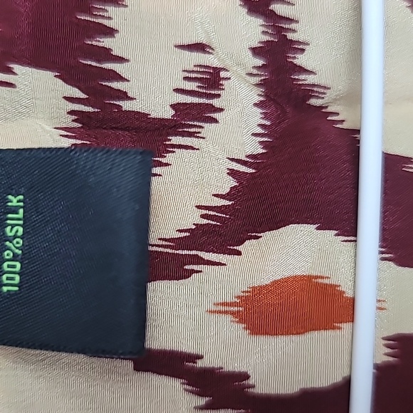 2oh 2 old hippies threads silk shirt nwt Women's small - Picture 2 of 6